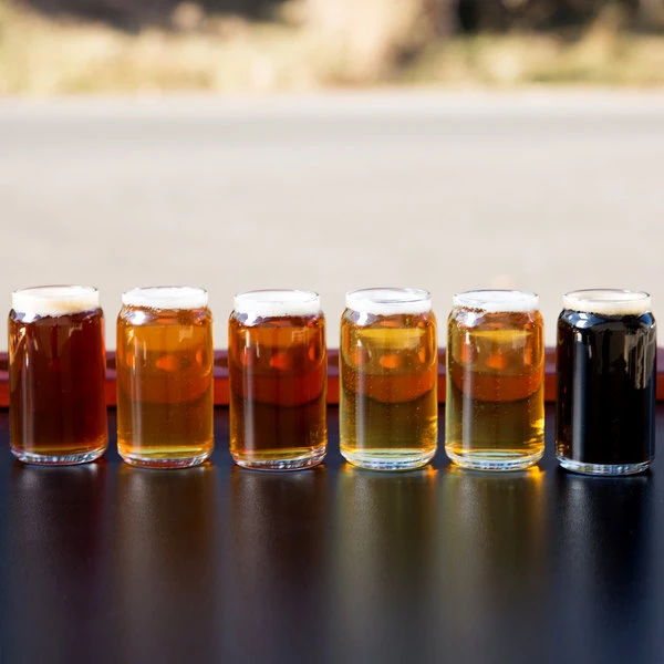 Libbey 265 5 Oz. Glass Can Tasting Glass - 6/Pack