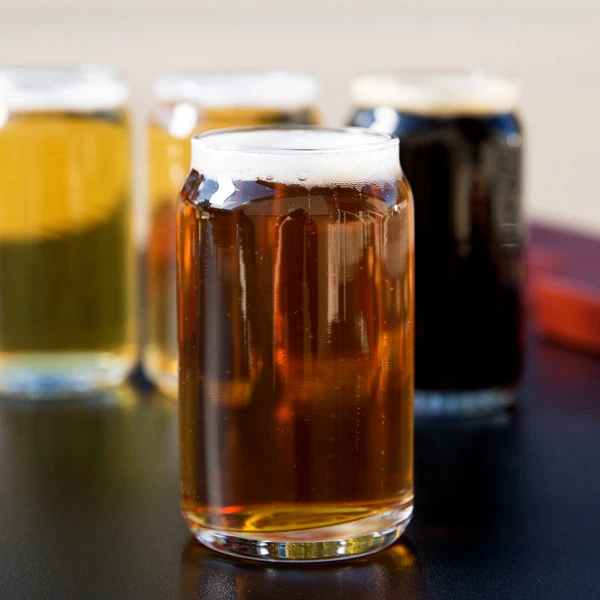 Libbey 265 5 Oz. Glass Can Tasting Glass - 4/Pack - Image 3