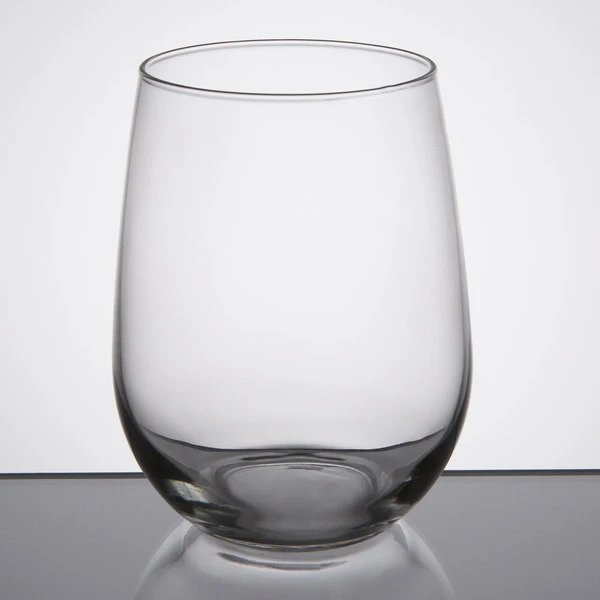 Libbey 221 Customizable 17 Oz. Stemless White Wine Glass - 12/Case - Image 2