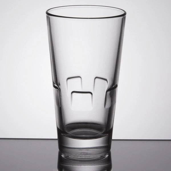 Libbey 15960 Optiva 10 Oz. Customizable Stackable Highball Glass - 12/Case - Image 2