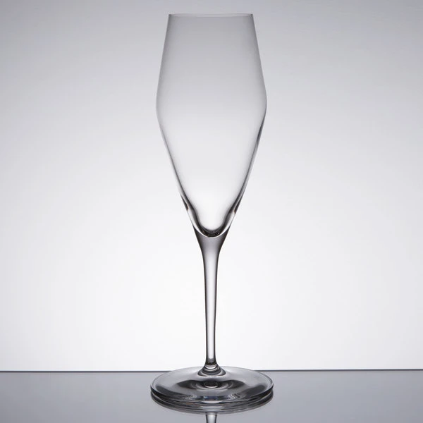 Spiegelau 4328029 Hybrid 9.5 Oz. Flute Glass - 12/Case - Image 2