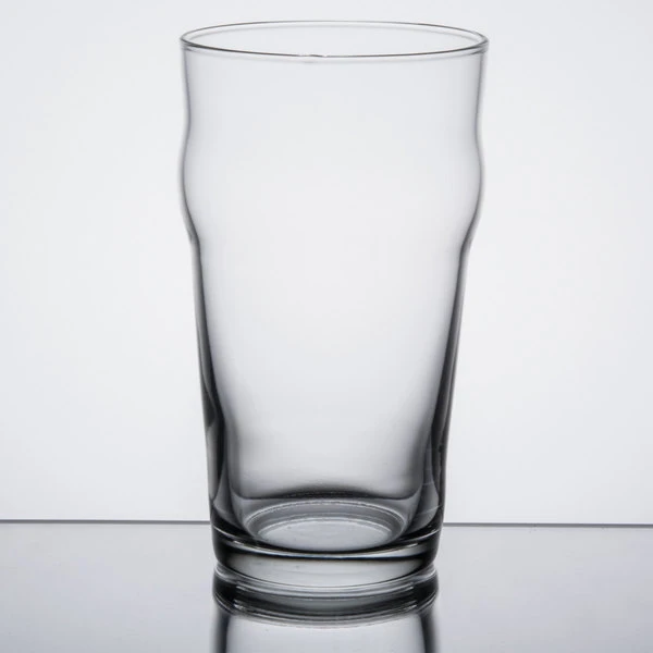 Libbey 14801HT No-Nik 20 Oz. Customizable English Pub / Nonic Glass - 36/Case - Image 2