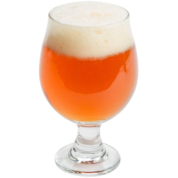 Libbey 3817 10 Oz. Stackable Belgian Beer / Tulip Glass - 12/Case - Image 3