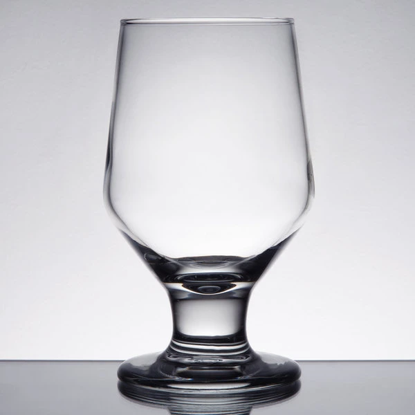 Libbey 3312 Estate 10.5 Oz. Customizable Footed All Purpose Goblet - 36/Case - Image 2