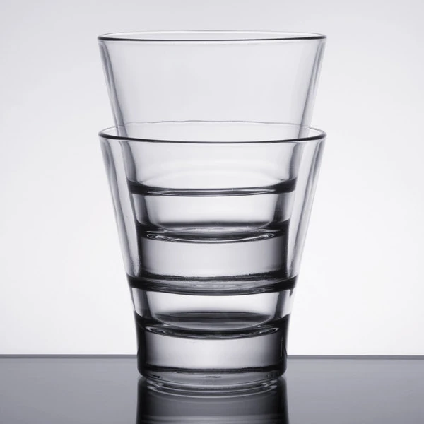 Libbey 15712 Endeavor 12 Oz. Customizable Stackable Rocks / Double Old Fashioned Glass - 12/Case - Image 3