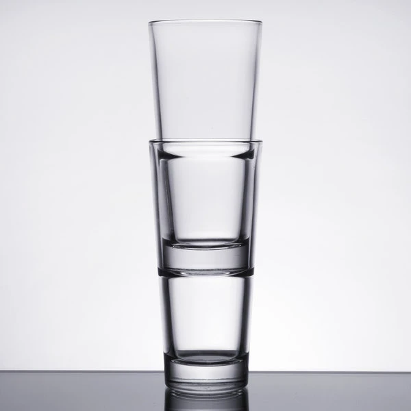 Libbey 15715 Endeavor 16 Oz. Customizable Stackable Cooler Glass - 12/Case - Image 6