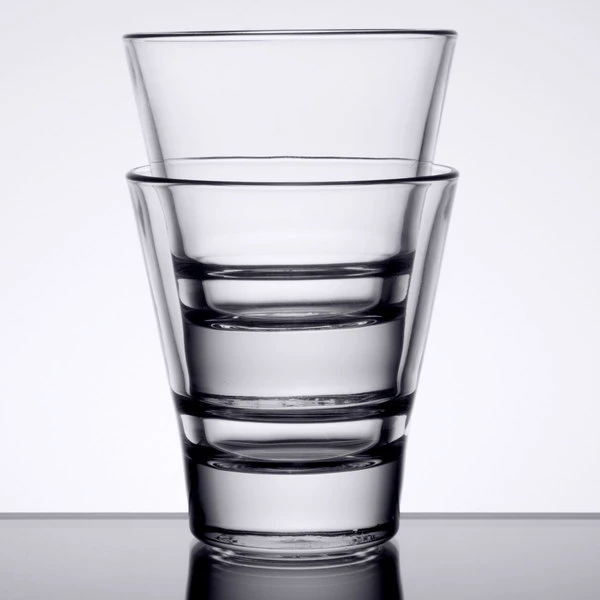 Libbey 15709 Endeavor 7 Oz. Customizable Stackable Rocks / Old Fashioned Glass - 12/Case - Image 6