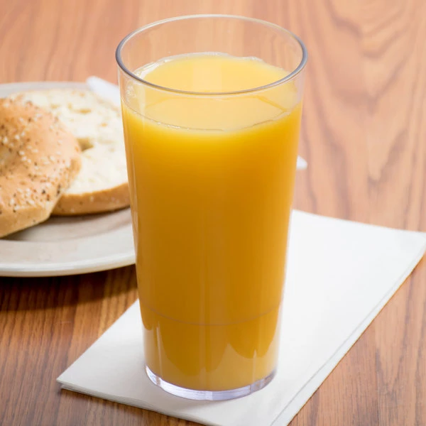 Cambro LDT22152 Lido 22 Oz. Clear SAN Plastic Tumbler - 36/Case - Image 3