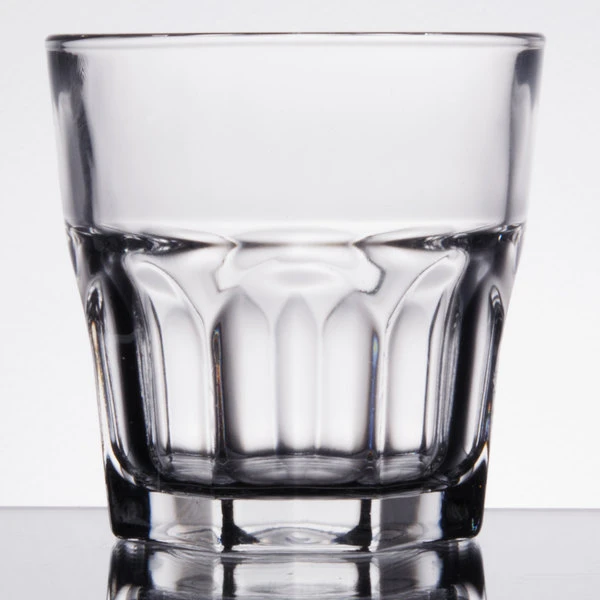 Arcoroc J2610 Granite 5.25 Oz. Stackable Rocks / Old Fashioned Glass By Arc Cardinal - 48/Case - Image 2