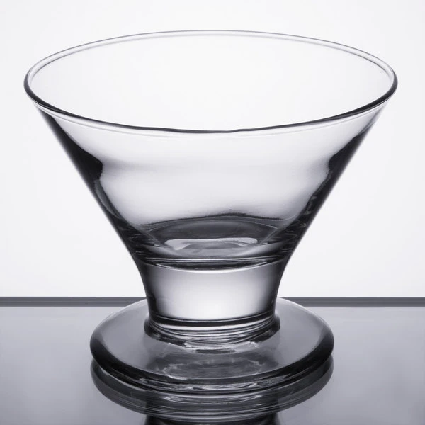 Libbey 3803 Embassy 8 Oz. Mini Martini / Dessert Glass - 12/Case - Image 3