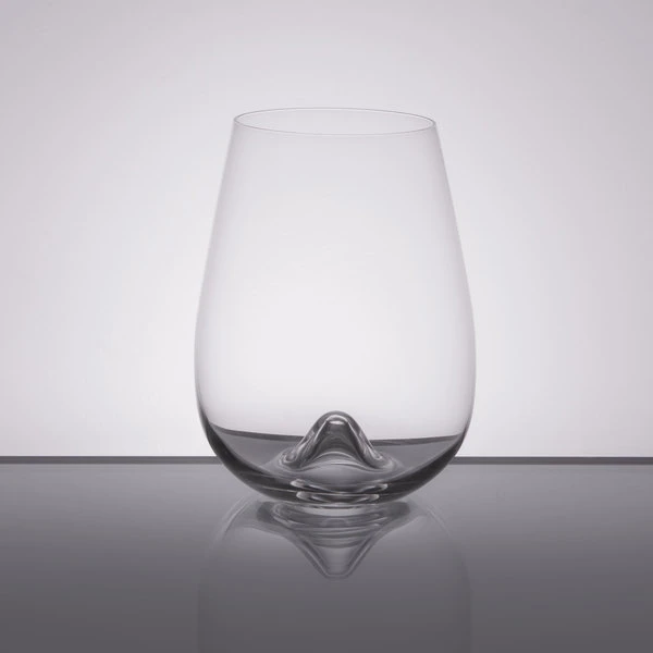 Stolzle 1040012T Vulcano 16.75 Oz. Stemless Wine Glass - 6/Pack - Image 3