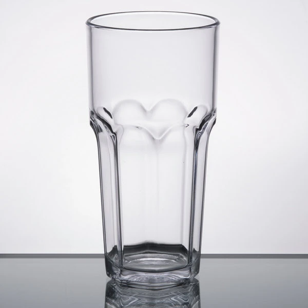 Carlisle 581407 Louis 14 Oz. Clear SAN Plastic Tumbler - 24/Case - Image 2