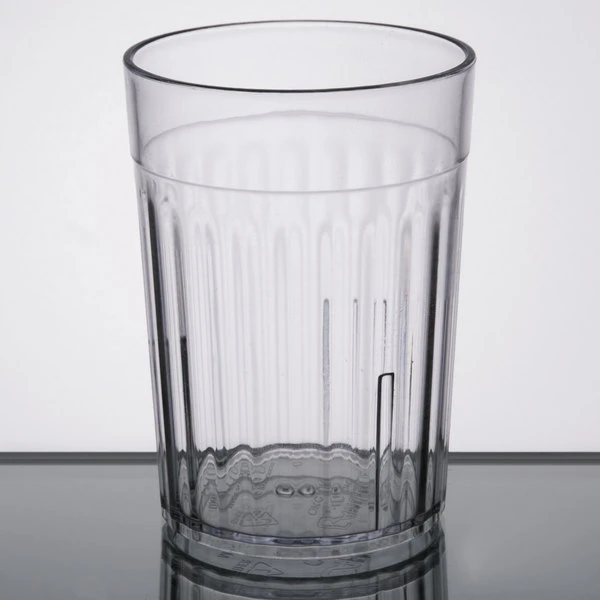 Carlisle 111007 Bistro 10 Oz. Clear SAN Plastic Tumbler - 12/Case - Image 2