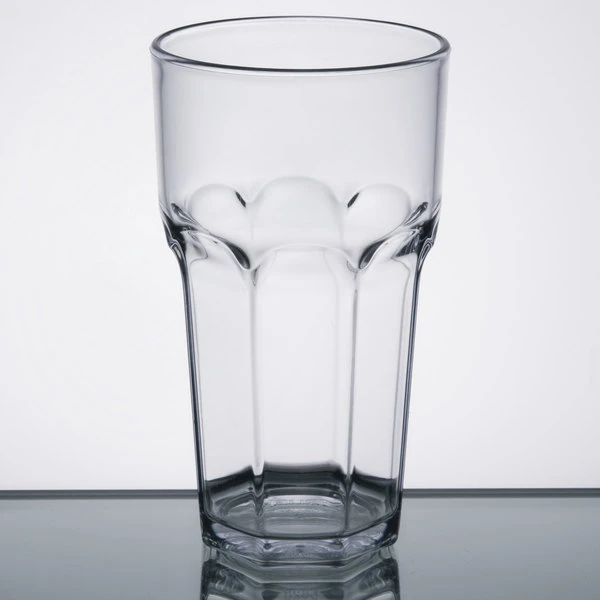 Carlisle 582007 Louis 20 Oz. Clear SAN Plastic Tumbler - 24/Case - Image 2