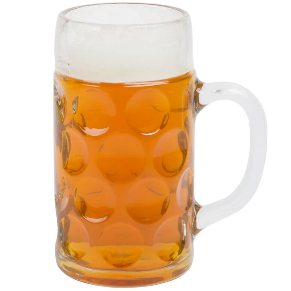 Stolzle 04533/808067 Assorted Specialty 35 Oz. Oktoberfest Beer Mug - 6/Case - Image 3