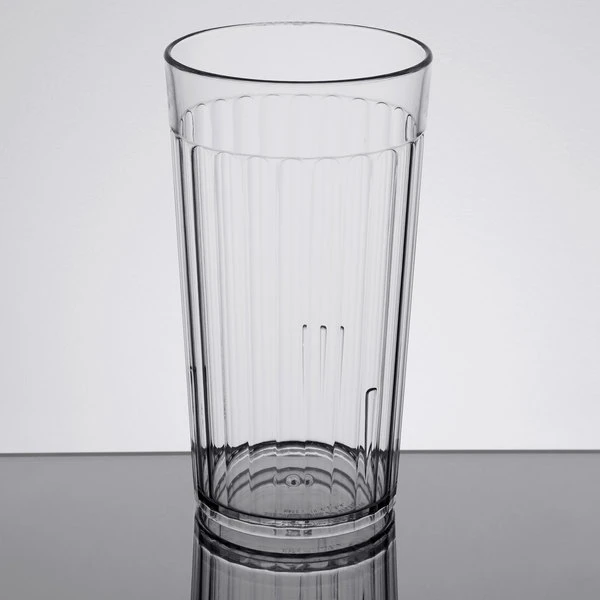 Carlisle 111207 Bistro 12 Oz. Clear SAN Plastic Tumbler - 12/Case - Image 2